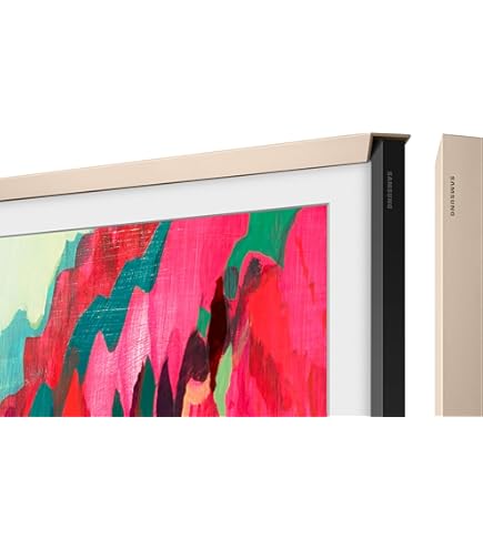 Amazon.com: Samsung 85” The Frame Customizable Bezel (2025 Model