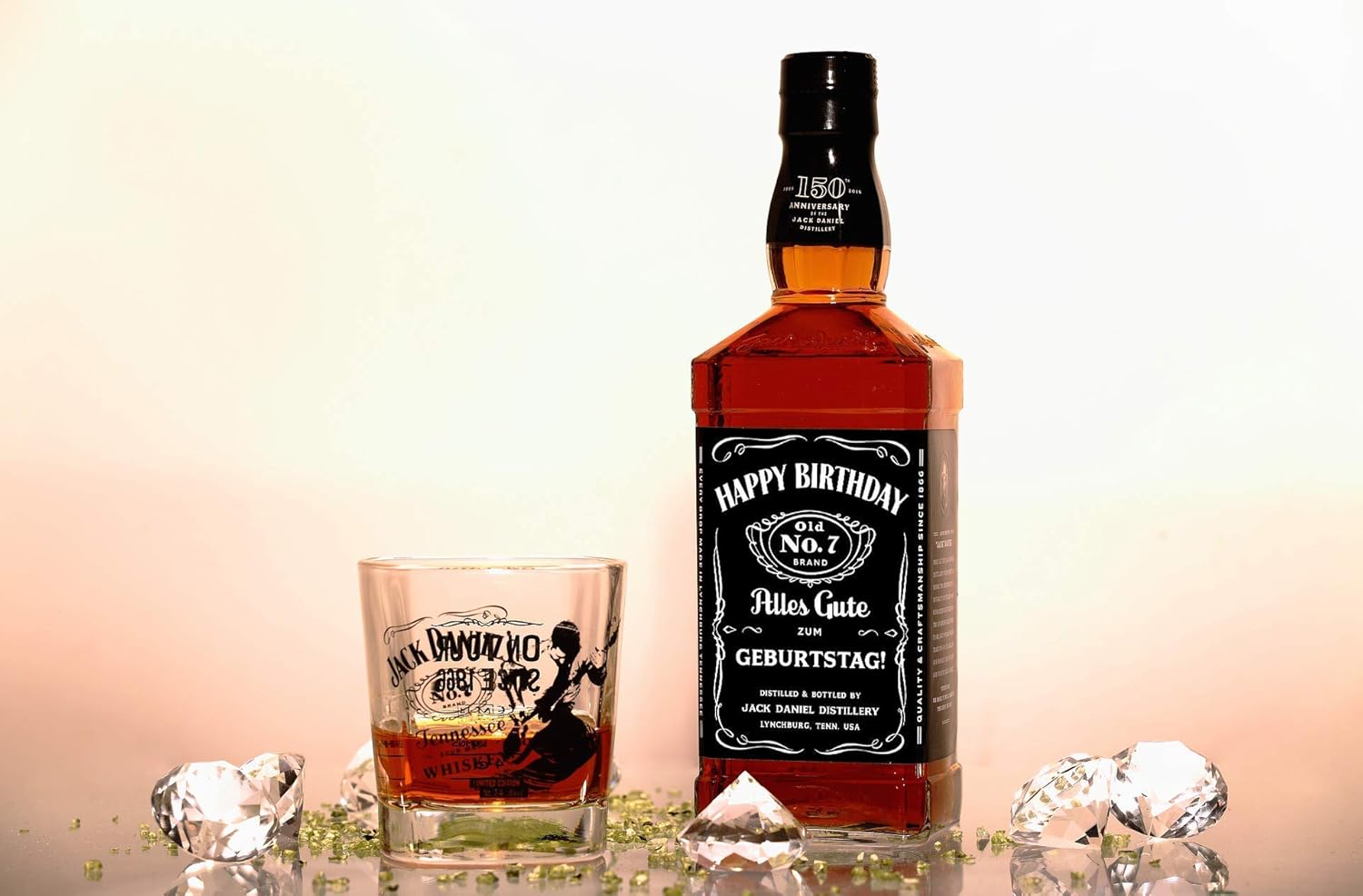 Jack Daniels Geburtstag Flaschenetikett Aufkleber Whisky Oder Bierflasche Geschenk Mann Personliches Whiskey Jack Daniel S Besser Als Nichts Geburtstag Amazon De Handmade