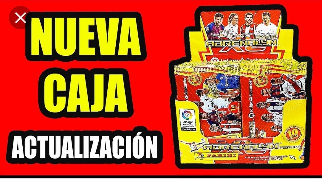 Adrenalyn XL Caja 50 Sobres 2018-19 ACTUALIZACIÓN: Amazon.es: Juguetes y juegos
