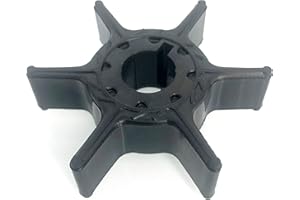 KUNOANZ 68T-44352-00-00 Water Pump Impeller For Yamaha Outboard 4 Stroke 6 8 9.9 HP (2001-2020) 6HP 8HP 9.9HP F6 F8 F9.9 Replaces OEM#: For Sierra 18-8910 For Mallory 9-45614