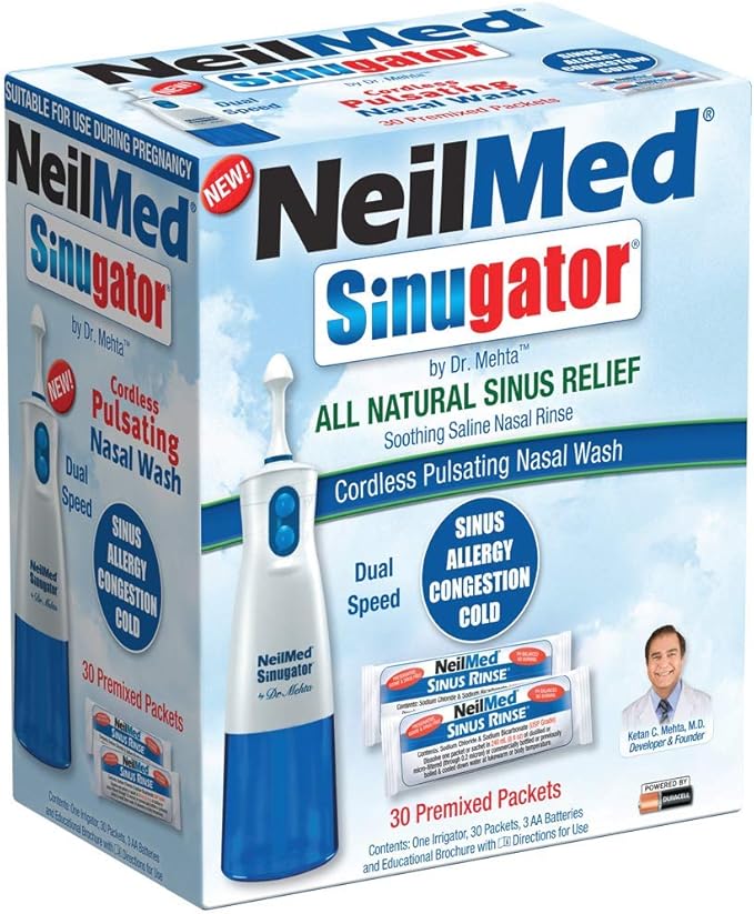 NeilMed Sinugator Cordless Pulsating 