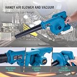 KATSU Tools FIT-BAT 21V Cordless Blower Body Only 220W 16500RPM 2.5m3/min view 7