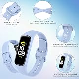 AMCC 3 Pack Straps for Samsung Galaxy Fit 2 Women Men Soft Silicone Sport view 3