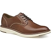 Johnston & Murphy Men's Upton Leather Plain Toe Dress Casual Lace-up Shoe