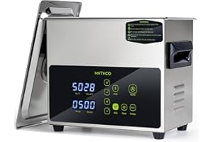 MNTNCO 3L Ultrasonic Cleaner, One-Touch Cleaning,Heating, Deep Mode, ECO Energy-Saving Ultrasonic Cleaning Machine Excellent for Labs,Carburetor,Jewelry,Dentures,Automotive & Industrial Parts.