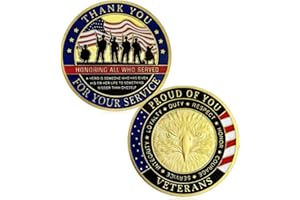 WOERDA Thank You for Your Service Military Veterans Challenge Coin Appreciation Service Military Coin