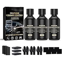 Car Graphene Ceramic Coating Set, 70ml Long Lasting