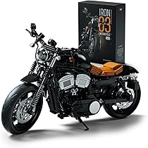 Nifeliz Motorcycle WLA Model Toy for Adults, Classic Military Bike