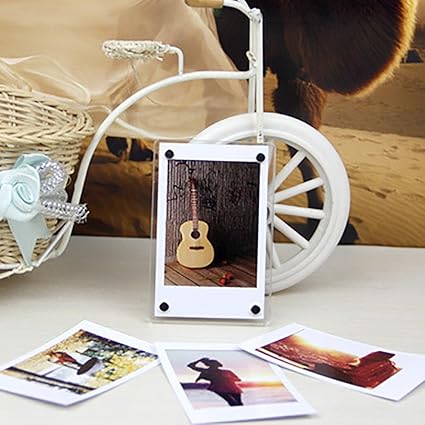 Cristal imanes para nevera, 2 pcs/Set acrílico frigorífico ...