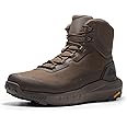 NORTIV 8 Men's Tactical Hiking Boot Lightweight Cushion Sole Boots for Work All Day Side Zipper Motorcycle Combat Military Boot Arch Support 8 Inches Terrascope