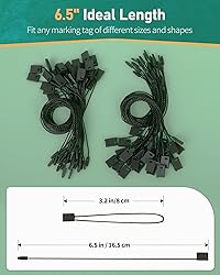 Uniclife 1000 Pcs Hang Tag Strings 6.5 Inch Price