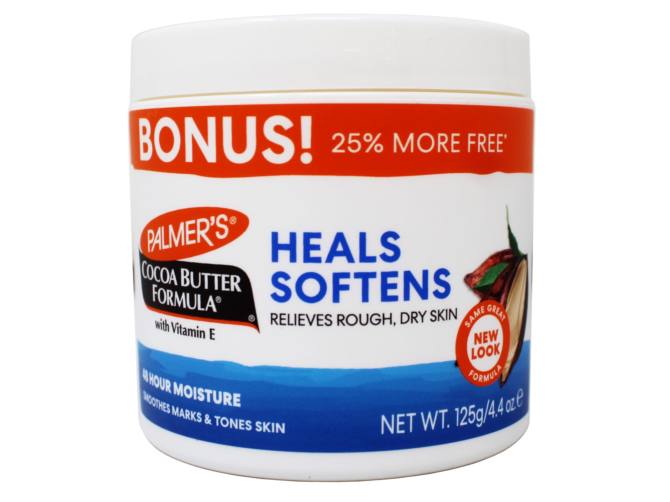 Palmer,s Cocoa Butter Formula With Vitamin E 24 Hour Moisture (25% Bonus) 125g