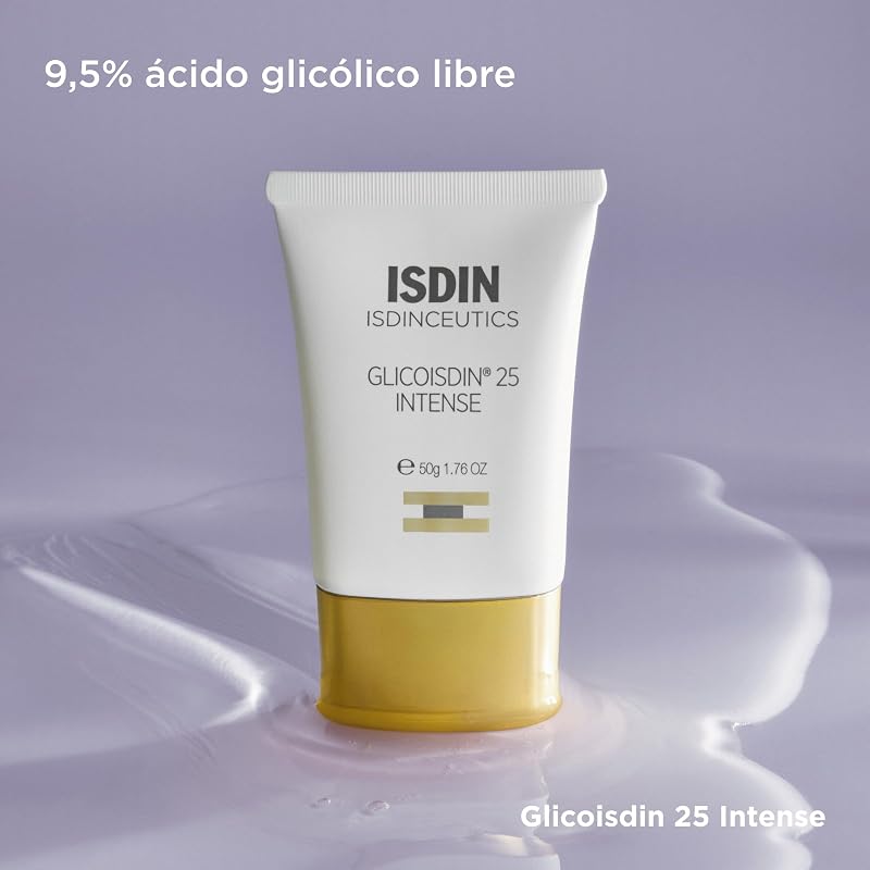 Isdinceutics Glicoisdin 25 Gel Exfoliante con Ácido Glicólico, Acción Exfoliante para Una Piel Renovada, 25 g