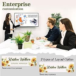 Custom Office Name Plate for Desk - Desk Name Plate