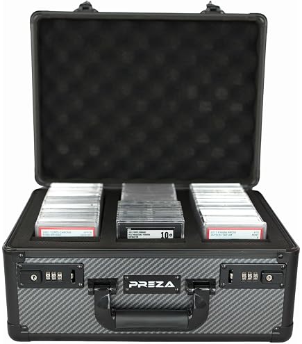Amazon.com: PREZA Graded Card Storage Box - Premium Slab Case