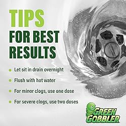 Green Gobbler Drain Clog Dissolver | Powerful