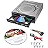 Lite-On 24X SATA Internal DVD+/-RW Drive Optical Drive IHAS124-14 + Nero 12 Essentials Burning Software + Sata Cable Kit