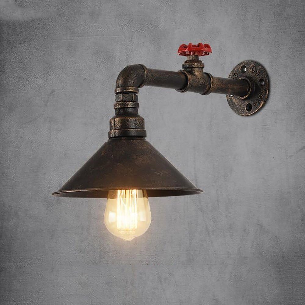 Desinger Loft Retro Industrial Style Wandleuchte Wand Strahler Personlichkeit Korridor Gang Metall Wasserrohr Wandleuchte Wandleuchte Kreative Eisen Outdoor Balkon Vintage Wandlaterne Amazon De Beleuchtung