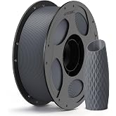 ANYCUBIC PLA 3D Printer Filament 1.75mm, Texture Grey, 1KG | Dimensional Accuracy +/- 0.02mm, 3D Printing PLA Filament, Reusable Spool, Fits for Most FDM 3D Printers