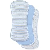Disney Baby Burp Cloths 3-Pack – Mickey Mouse and Minnie Mouse Soft Absorbent 20" x 10" Leakproof Burping Rags for Baby Boys Girls & Unisex Newborns & Infants