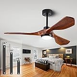 Ceiling Fans with Lights and Remote,52 Inch Unique