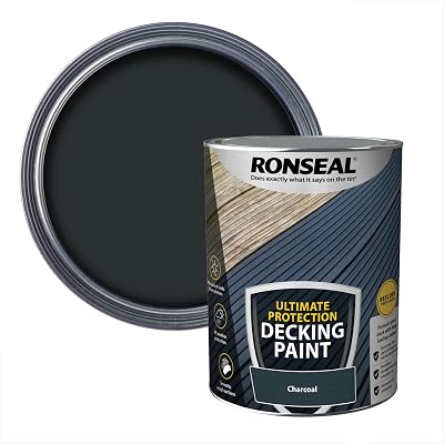 Ronseal Ultimate Decking Paint Charcoal 5L Decking Protection
