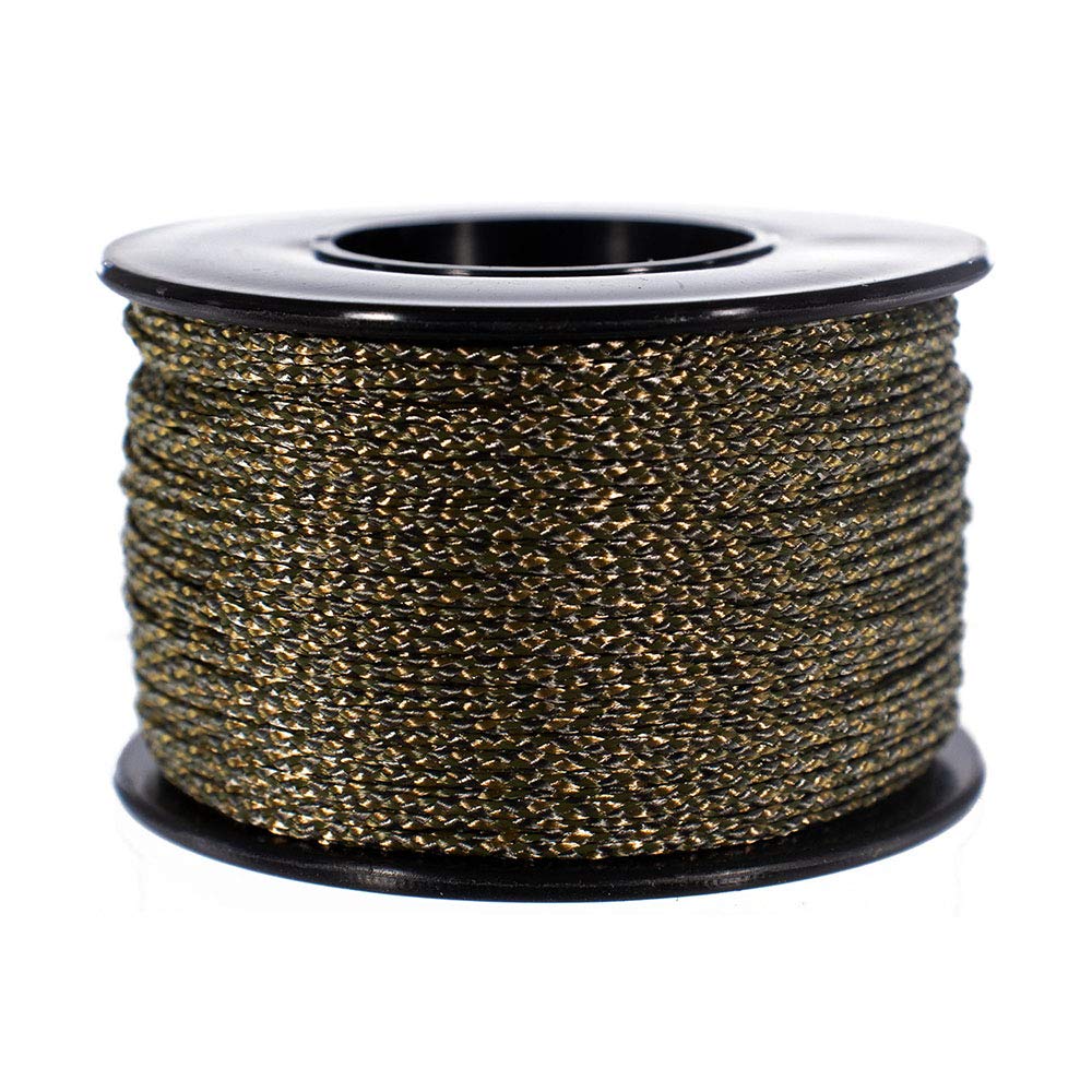 Paracord Planet | Lightweight Nylon Braided Utility Purpose Crafting Nano Cord | 300 FT Spools, 1/32” (0.75mm) Thickness, Multi Camo