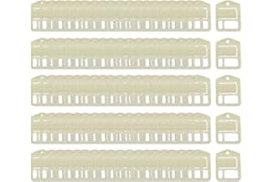 100 Pcs Embroidery Floss Organizers Floss Drops Wooden Crosses Stitching Sewing Tools Thread Drops for Efficient Storage