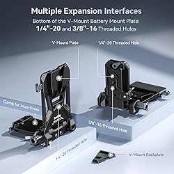 SMALLRIG Foldable V Mount Battery Plate for Sony