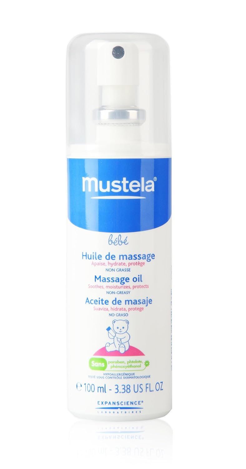 mustela massage oil 100ml