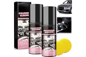 OMEXRY Polishing Cleaner, Car Interior Cleaner, 2025 New Car Interior Detail Polish for Vehicle Detailing, Rubber, Leather, All Purpose Detailer Spray (2PC)