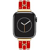 Anne Klein Fashion Bracelet for Apple Watch, Secure, Adjustable, Apple Watch Replacement Band, Fits Most Wrists