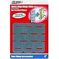EZ SHIM 1.3 in. W x 4 in. L Plastic Hinge Shim 15 pk