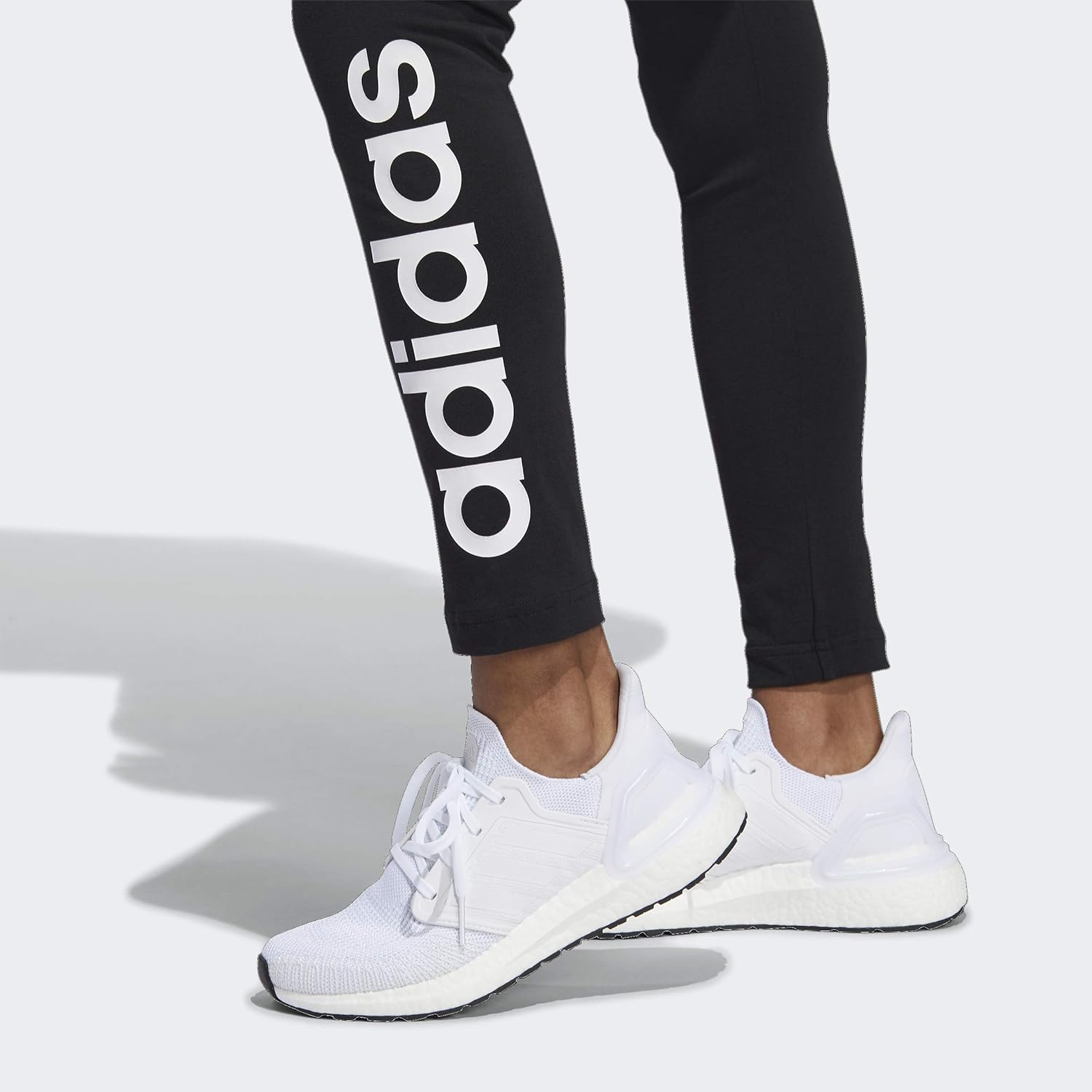 adidas Womens Essentials Linear Tights: Clothing