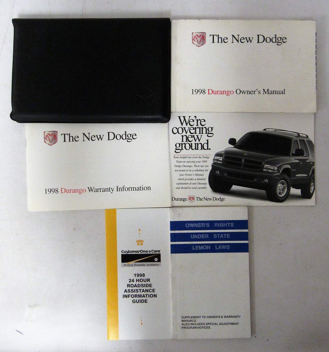 1998 Dodge Durango Owner's Manual Paperback – 1998