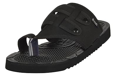 Buy BAIRATHI Men's Black Outdoor Sandals - 8 UK at Amazon.in