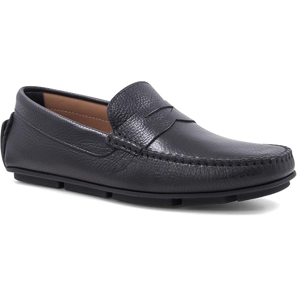 Amazon.com | Bruno Magli mens Xavier Driving Loafers Taupe  display picture 2