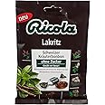 Ricola Licorice/ Lakritz Sugarfree Swiss herbal Bonbon (3 Bags each 75g) - fresh from Germany