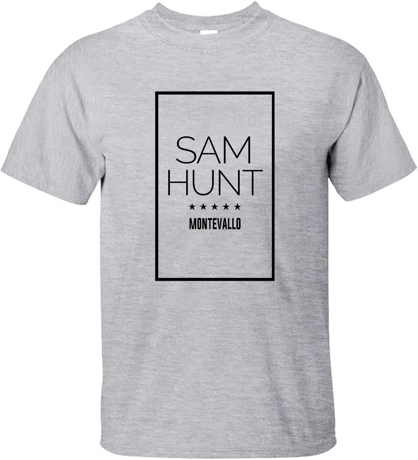 XIXU Sam Hunt Montevallo Take Your Time Men Custom T Shirt grey L Clothing