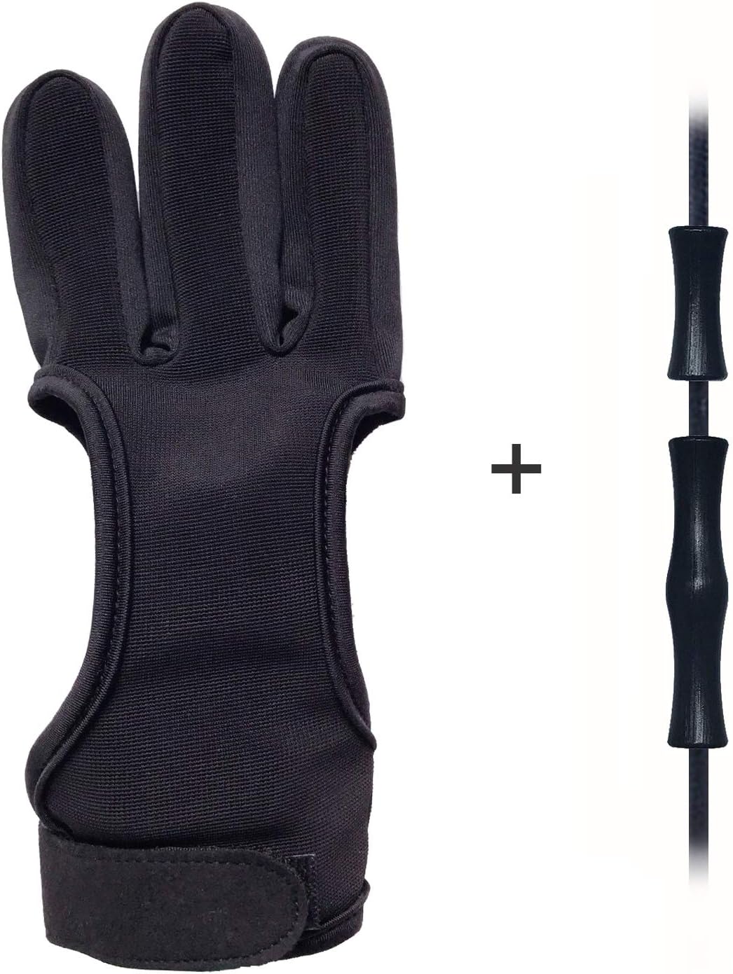 Eamber Archery Shooting Gloves Leather Bow Protective Archery Gloves Three Finger Recurve Bow Archery Glove