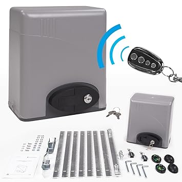 Rotfuchs Schiebetorantrieb Torantrieb Schiebetor Toröffner Tor Antrieb bis 600 kg mit Fernbedienung