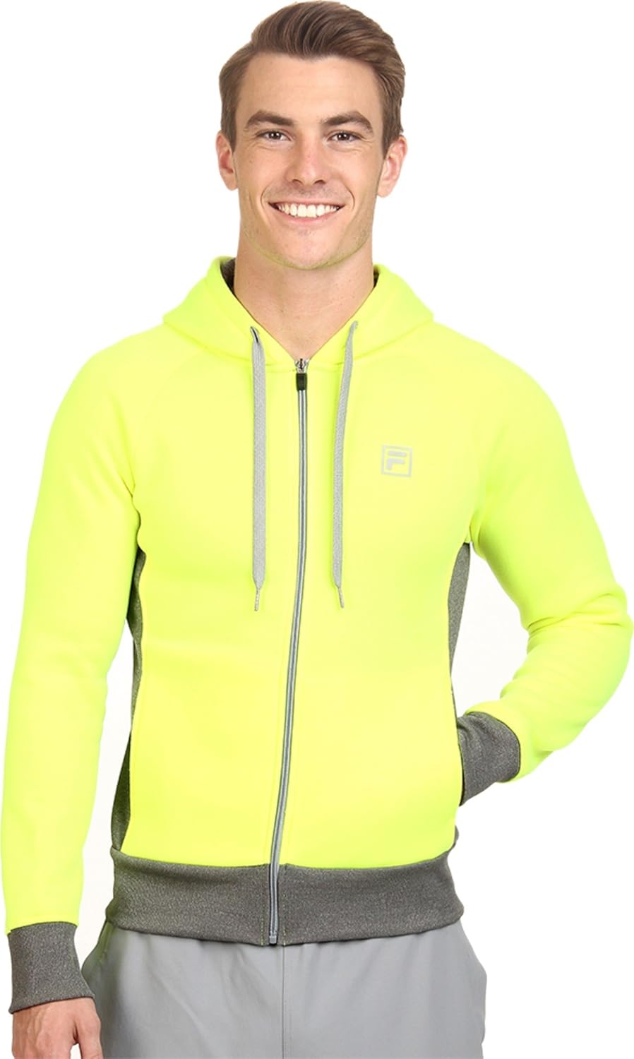 fila men's full zip hoodie jacket