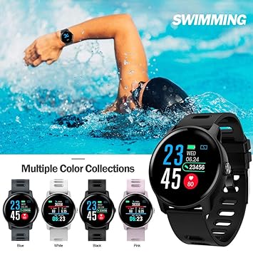 HONGSHAN Smart Watch S08 IP68 Impermeable Fitness Tracker ...