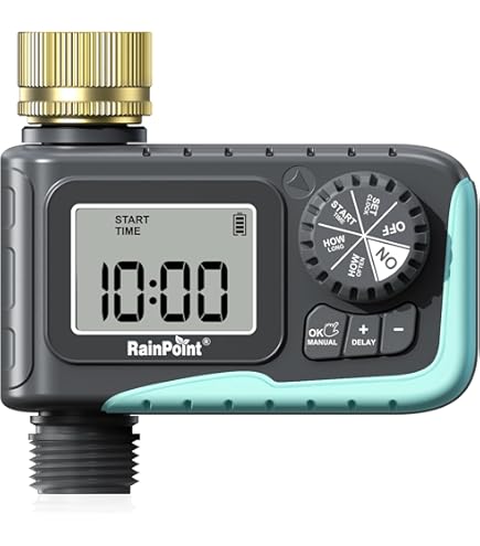 Melnor AquaTimer Digital Hose Timer - 1-Zone Water Timer With QuickConnect