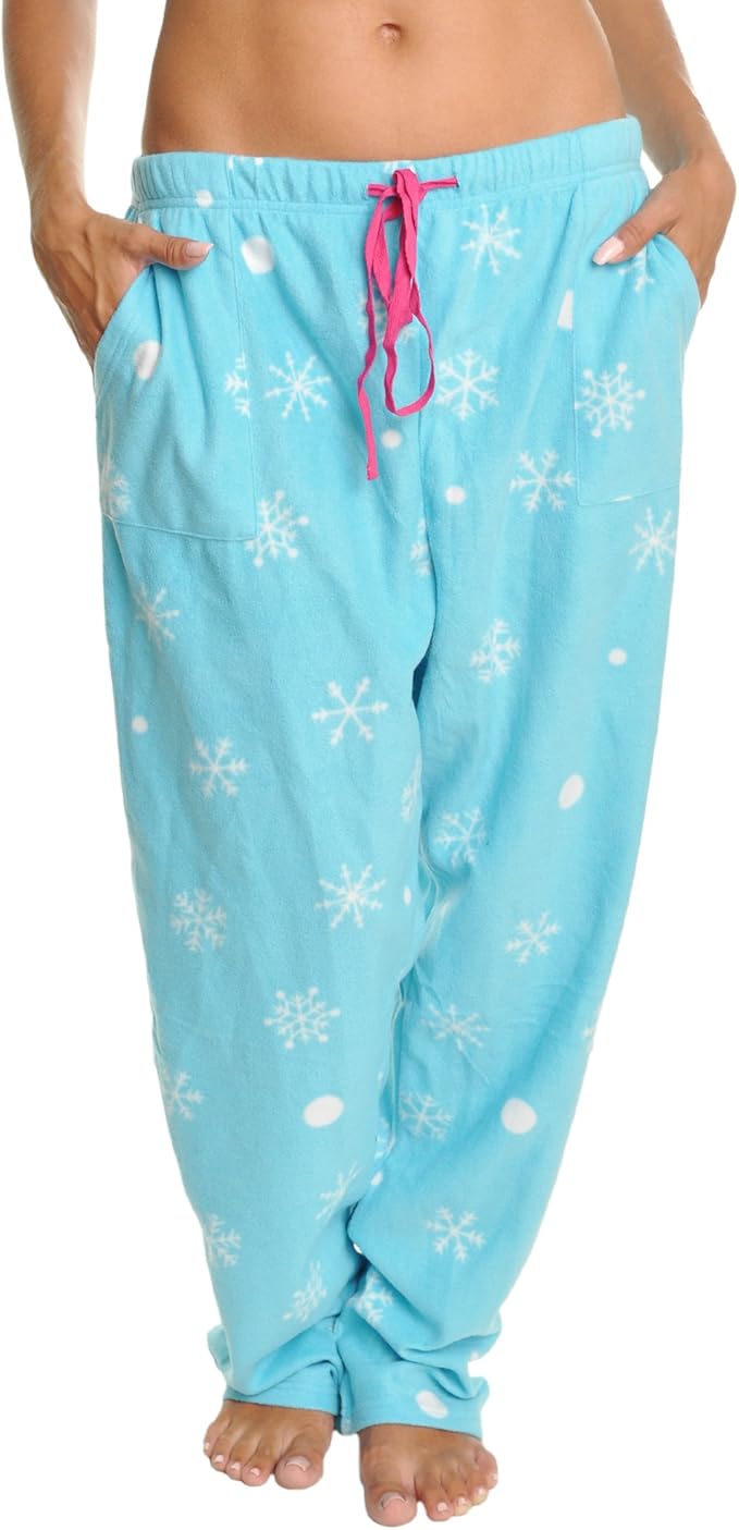 Angelina® Cozy Pajama Pants with Pockets, 22_Snow_4XL Amazon.co.uk Clothing