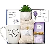 Sympathy Gift Baskets - Condolences Gift Basket for Loss, Bereavement Grief Gift Ideas for Women, Sorry for Your Loss of Loved One Mom Dad Husband Pet, Thinking of You Box, Grieving Self Care Package