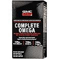 GNC AMP Complete Omega | Supports Heart, Joint and Brain Health | 60 Count