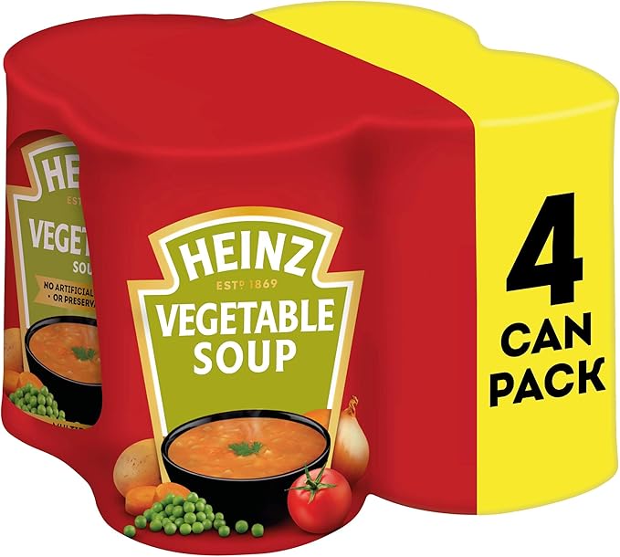 Heinz Vegetable Soup, 4x400g Amazon.co.uk Grocery