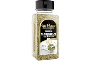 GranAroma Marjoram Cut & Sifted, French & Italian Cuisine, Savory Seasoning (1.84 Ounce)