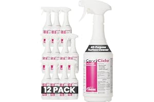 Metrex CaviCide Surface Disinfectant Cleaner Spray, 24 Oz – Ready-to-Use Disinfecting Spray, All Purpose Cleaner & Decontaminant for Medical, Clinical, Laboratories & Patient Care Areas – Pack of 12